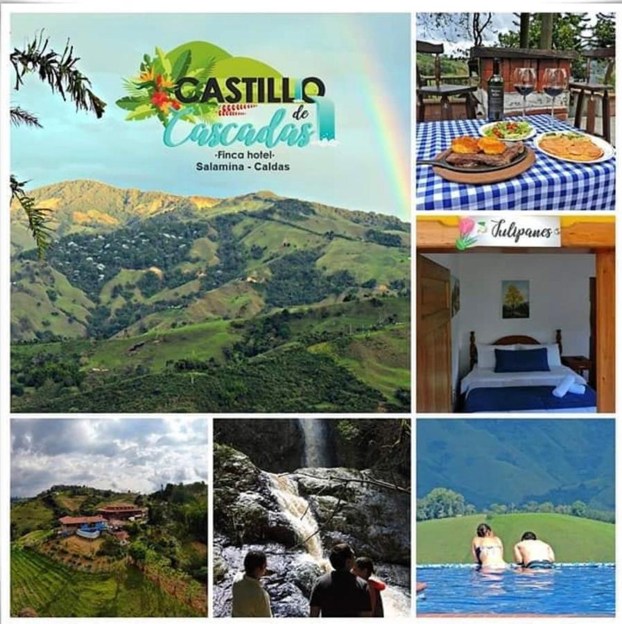 Castillo De Cascadas Finca Hotel Salamina Zewnętrze zdjęcie