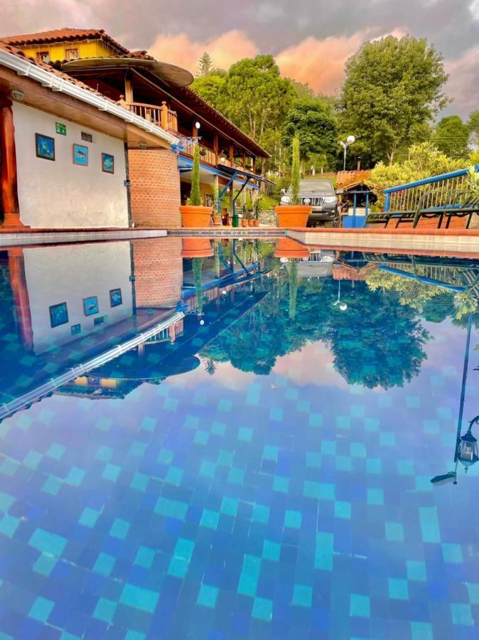 Castillo De Cascadas Finca Hotel Salamina Zewnętrze zdjęcie